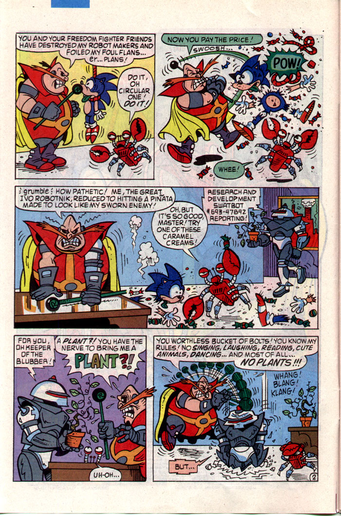 Sonic - Archie Adventure Series July 1993 Page 2
